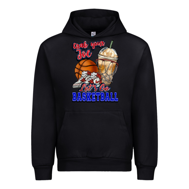 Grab Your Joe Let's Go Basketball Urban Hoodie by NancyCooperArtShop | Teevron