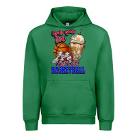 Emerald Grab your joe let's go Basketball Urban Hoodie - NancyCooperArtShop