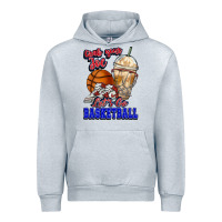 Heather Grey Grab your joe let's go Basketball Urban Hoodie - NancyCooperArtShop