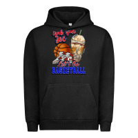 Pigment Black Grab your joe let's go Basketball Urban Hoodie - NancyCooperArtShop