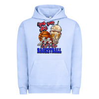 Pigment Grape Ice Grab your joe let's go Basketball Urban Hoodie - NancyCooperArtShop