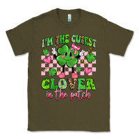 Army Green i'm the cutest clover in the patch Classic Tee - Artiststas