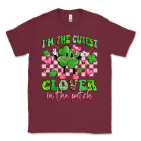 Burgundy i'm the cutest clover in the patch Classic Tee - Artiststas