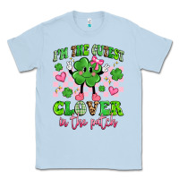 Dusty Blue i'm the cutest clover in the patch Classic Tee - Artiststas