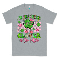 Heather Grey i'm the cutest clover in the patch Classic Tee - Artiststas