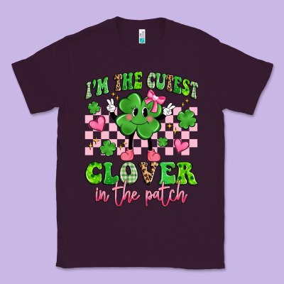 I'm The Cutest Clover In The Patch Classic Tee Designed By Artiststas