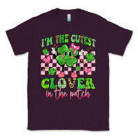 Plum i'm the cutest clover in the patch Classic Tee - Artiststas