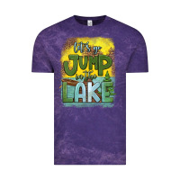 Cloud Purple let's go jump in the lake Vintage Tee - HRA Design Shop