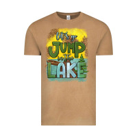 Let's Go Jump In The Lake Vintage Tee | Teevron