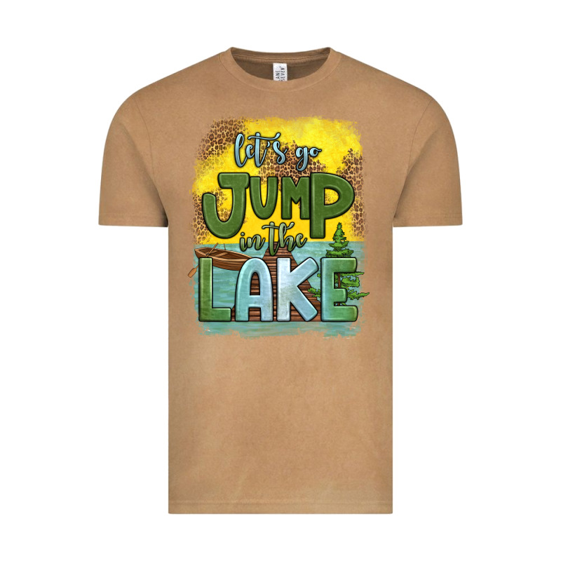 Let's Go Jump In The Lake Vintage Tee by HRA Design Shop | Teevron