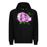 Black Life's Little Pleasures Rose Premium Hoodie - LillyAllenDesigns