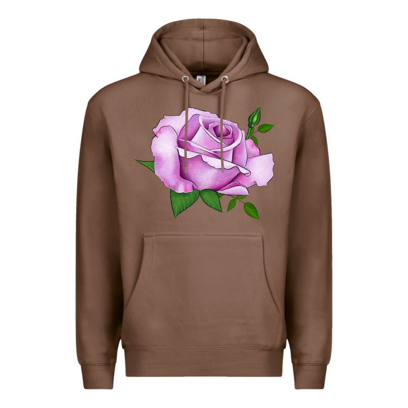 Life's Little Pleasures Rose Premium Hoodie by LillyAllenDesigns | Teevron