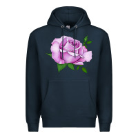 Navy Life's Little Pleasures Rose Premium Hoodie - LillyAllenDesigns