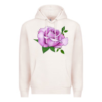 Pale Pink Life's Little Pleasures Rose Premium Hoodie - LillyAllenDesigns