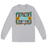 Moon Dust spoiler alert i dont care Long Sleeve Tee - AdoDesignShop