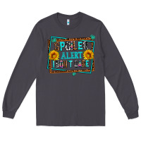 Smoke spoiler alert i dont care Long Sleeve Tee - AdoDesignShop