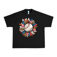 Black baseball sunflower Urban Heavy Tee - HRA Design Shop