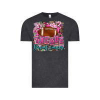 Vintage Black tackle breast cancer Vintage Tee - AdoDesignShop