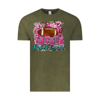 Vintage Olive tackle breast cancer Vintage Tee - AdoDesignShop