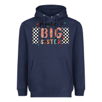 Navy promoted to big sister Heavyweight Hoodie - MaliasSmallBusiness