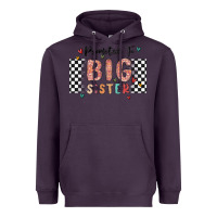 Plum promoted to big sister Heavyweight Hoodie - MaliasSmallBusiness