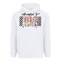 White promoted to big sister Heavyweight Hoodie - MaliasSmallBusiness