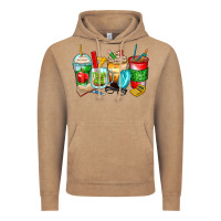 Vintage Coffee teacher coffee cups Vintage Hoodie - Zillion Design Studio