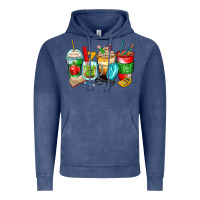 Vintage Denim teacher coffee cups Vintage Hoodie - Zillion Design Studio