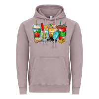 Vintage Zinc teacher coffee cups Vintage Hoodie - Zillion Design Studio