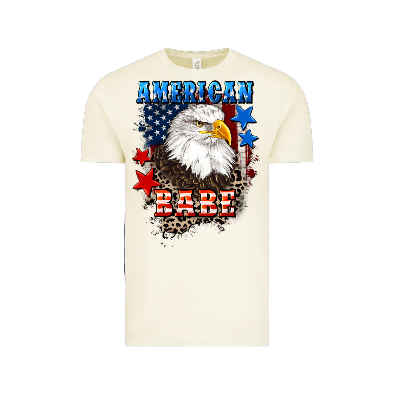 American Babe  4th Of July Vintage Tee by CowGirlArtShop | Teevron