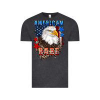 Vintage Black American Babe  4th of july Vintage Tee - CowGirlArtShop