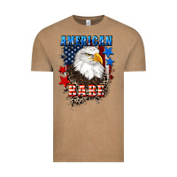 Vintage Coffee American Babe  4th of july Vintage Tee - CowGirlArtShop