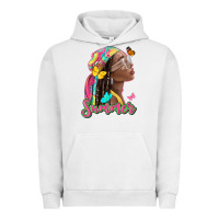 Pigment Lunar Rock summer afro Urban Hoodie - NancyCooperArtShop