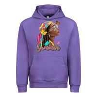 Tulip summer afro Urban Hoodie - NancyCooperArtShop