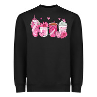 Black breast cancer coffee cups Heavyweight Sweatshirt - Zillion Design Studio