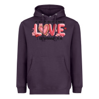 Plum let all that you do be done in love 1 corinthıans Heavyweight Hoodie - MaliasSmallBusiness