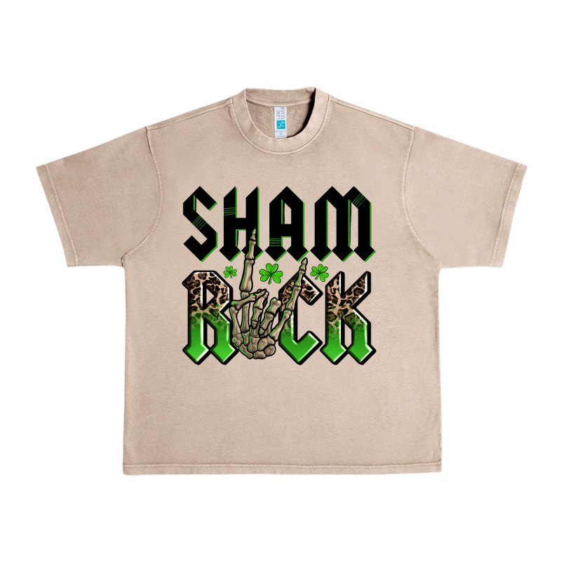 St. Patrick's Shamrock Urban Heavy Tee by OliviaCreatesArt | Teevron