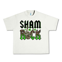 Pistachio St. Patrick's shamrock Urban Heavy Tee - OliviaCreatesArt