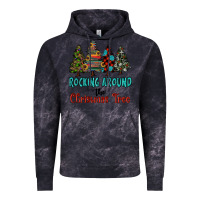 Cloud Black rocking around the christmas tree, Rocking, Around The, Christmas Tree Vintage Hoodie - RanaPortraitStore