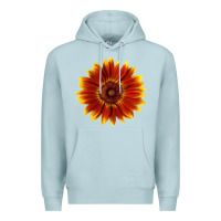 Blue Mist Little Becka Sunflower Premium Hoodie - LillyAllenDesigns