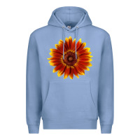Colony Blue Little Becka Sunflower Premium Hoodie - LillyAllenDesigns