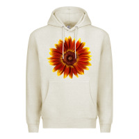 Oatmeal Heather Little Becka Sunflower Premium Hoodie - LillyAllenDesigns