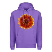 Purple Little Becka Sunflower Premium Hoodie - LillyAllenDesigns