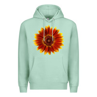 Seafoam Little Becka Sunflower Premium Hoodie - LillyAllenDesigns
