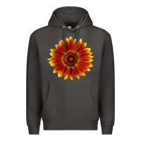 Smoke Little Becka Sunflower Premium Hoodie - LillyAllenDesigns
