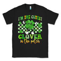Black i'm the cutest clover in the patch artiststas Classic Tee - Artiststas