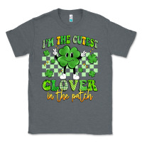 Charcoal Heather i'm the cutest clover in the patch artiststas Classic Tee - Artiststas