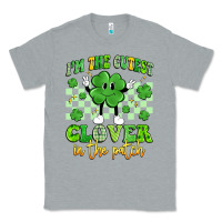 Heather Grey i'm the cutest clover in the patch artiststas Classic Tee - Artiststas