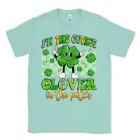 Seafoam i'm the cutest clover in the patch artiststas Classic Tee - Artiststas