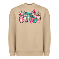 Mushroom rock hand coffee cups Heavyweight Sweatshirt - Zillion Design Studio